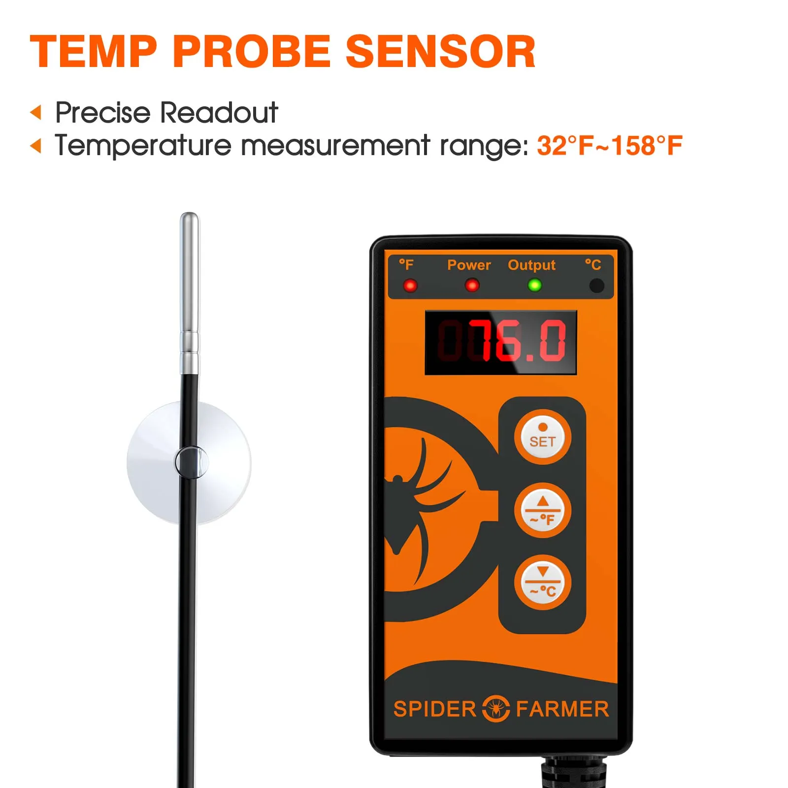 48 X 20cm Seedling Heat Mat With Temperature Control | Spider Farmer