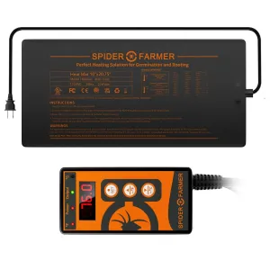 48 X 20cm Seedling Heat Mat With Temperature Control | Spider Farmer