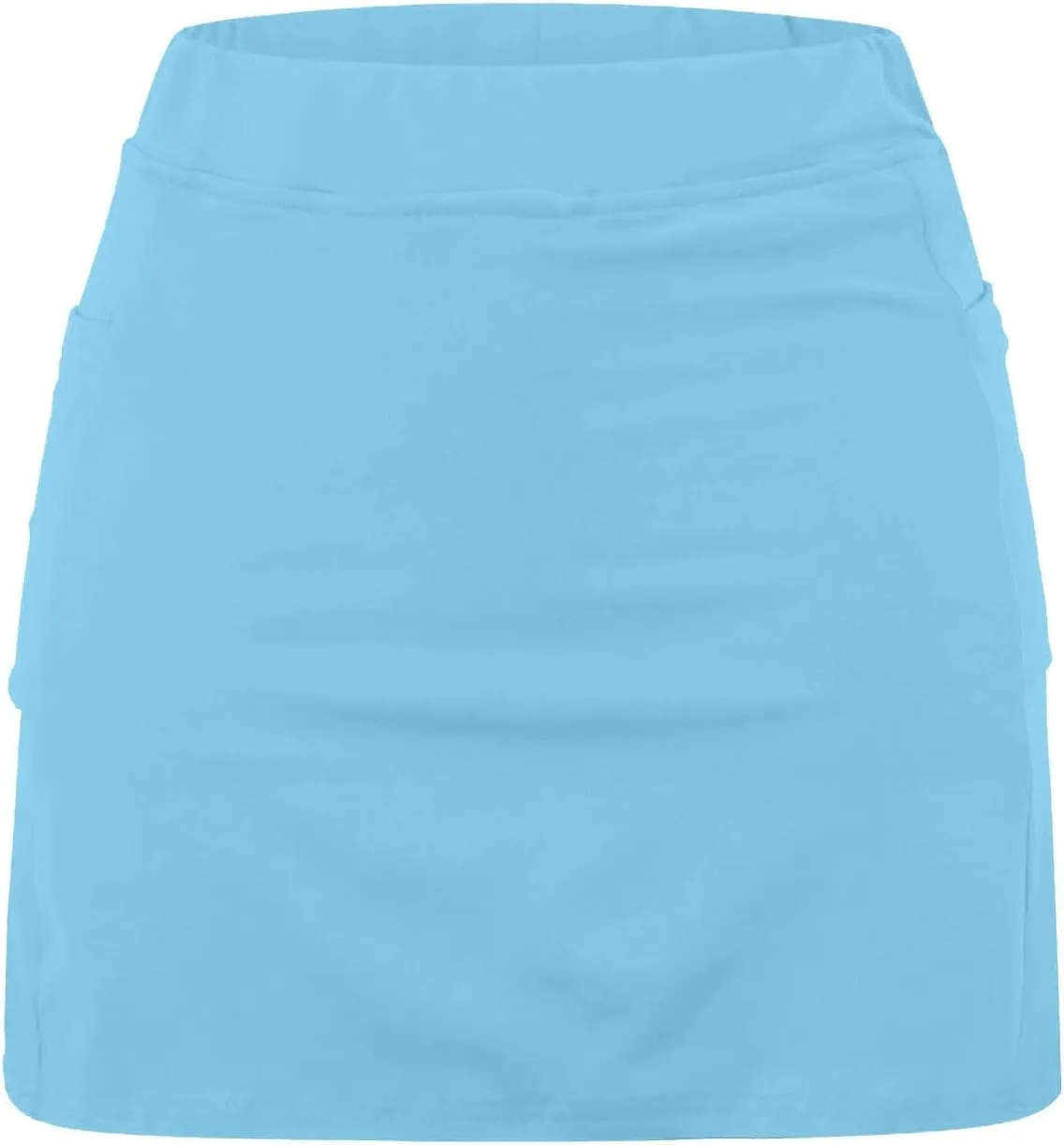 aihihe Golf Skirts for Women Tummy Control Long Womens Biker Shorts with Pockets Running Shorts Men 5 inch