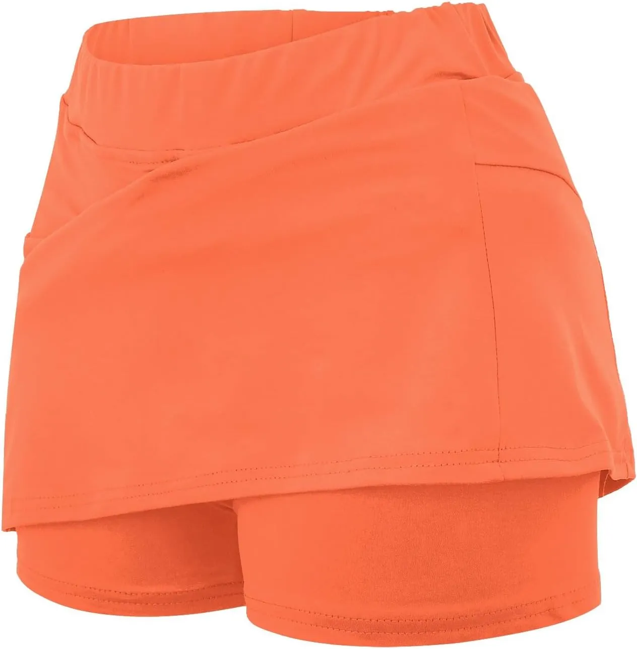aihihe Pink Mini Skirts for Women y2k Bike Shorts Women Tummy Control Pockets Plus Size Running Shorts for Women Long