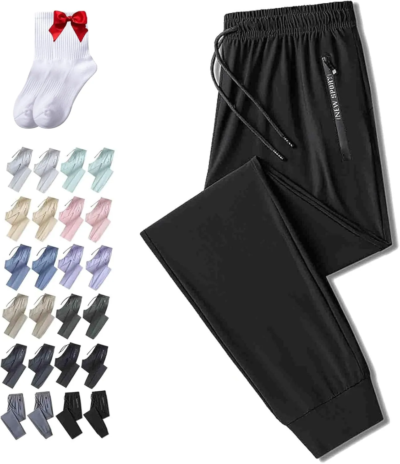 Beeswan Pants for Women, 2025 New Stretchactive - Women's Ultra Stretch Breathable Casual Pants, Quick Drying Fit