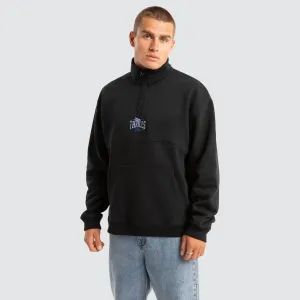 Born To Fly Quarter Zip Fleece Black