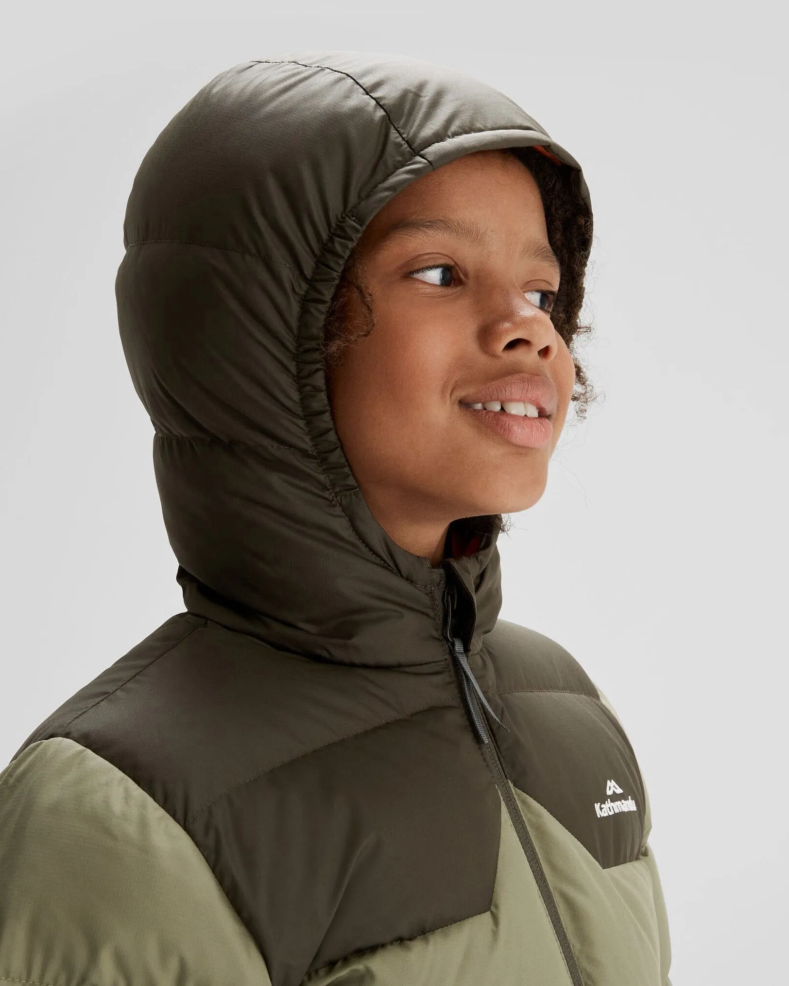Boys' Epiq Down Jacket - Beech/Dark Moss
