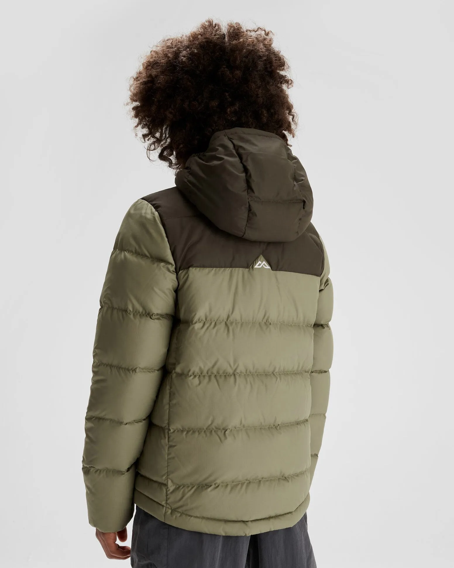 Boys' Epiq Down Jacket - Beech/Dark Moss