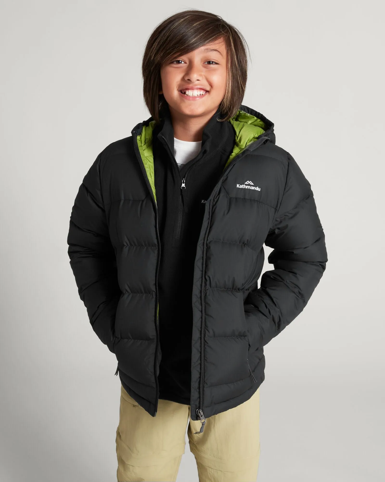 Boys' Epiq Down Jacket - Black