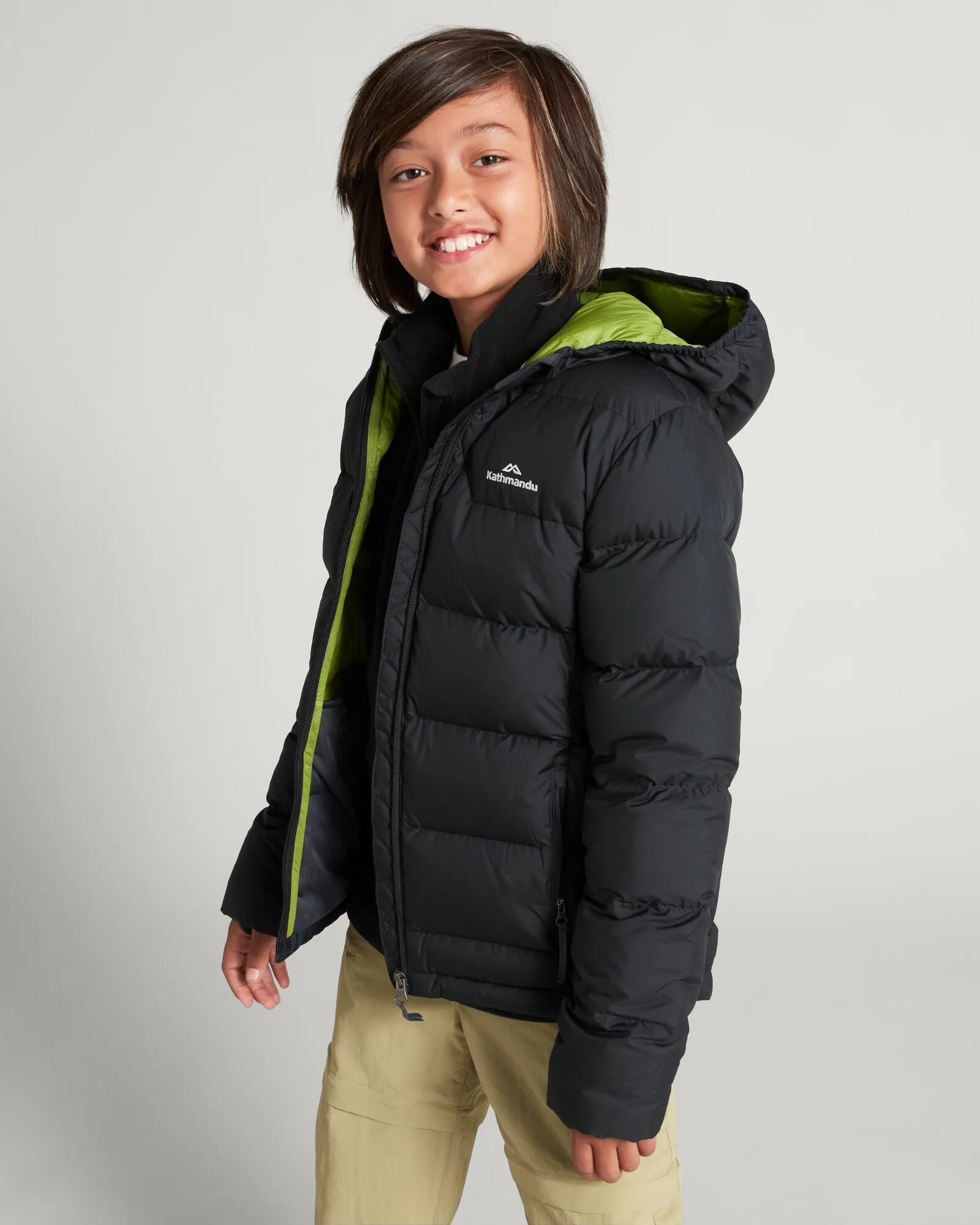 Boys' Epiq Down Jacket - Black