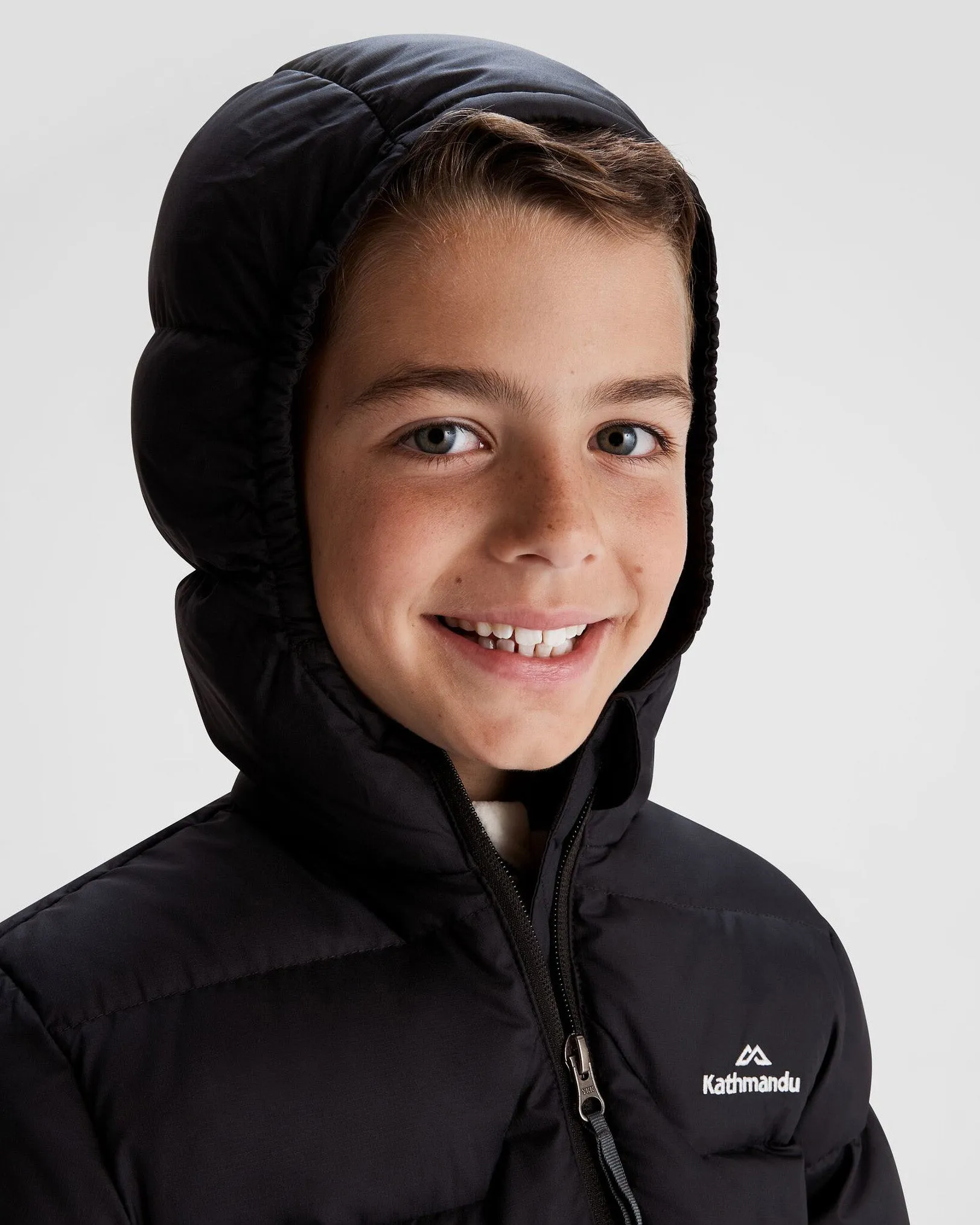 Boys' Epiq Down Jacket - Black/Black
