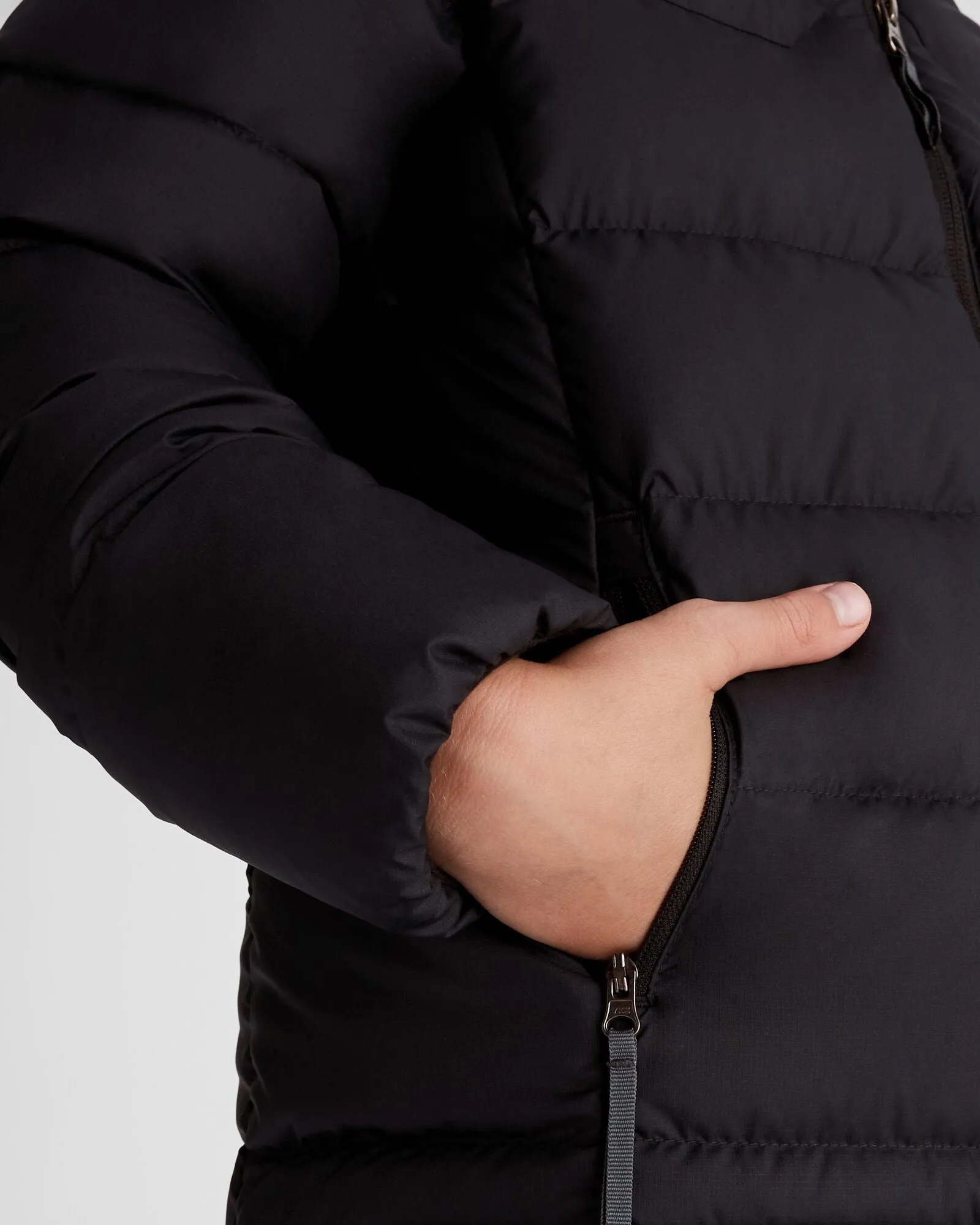 Boys' Epiq Down Jacket - Black/Black