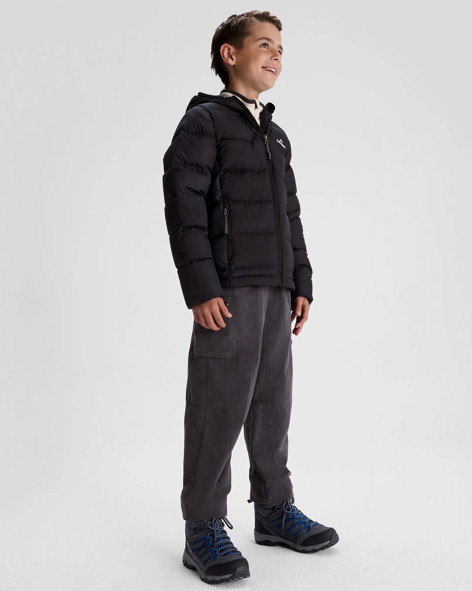 Boys' Epiq Down Jacket - Black/Black