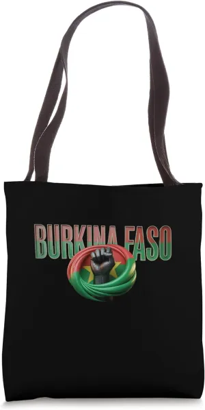 Burkina Faso Flag Design - Great Way To Show Your Love Tote Bag