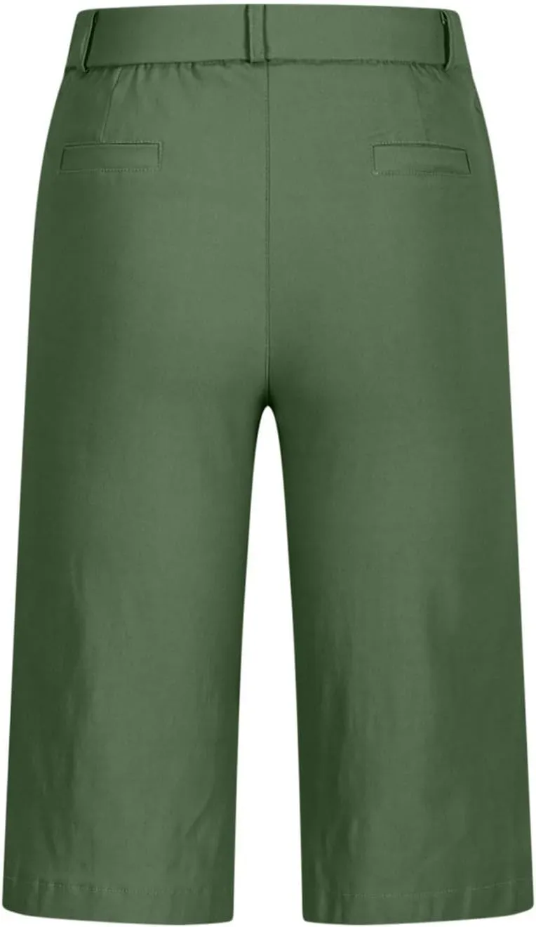 Chino Shorts for Women Dressy Casual 2025 Summer High Waisted Bermuda Shorts Straight Leg Hiking Vacation Outfits