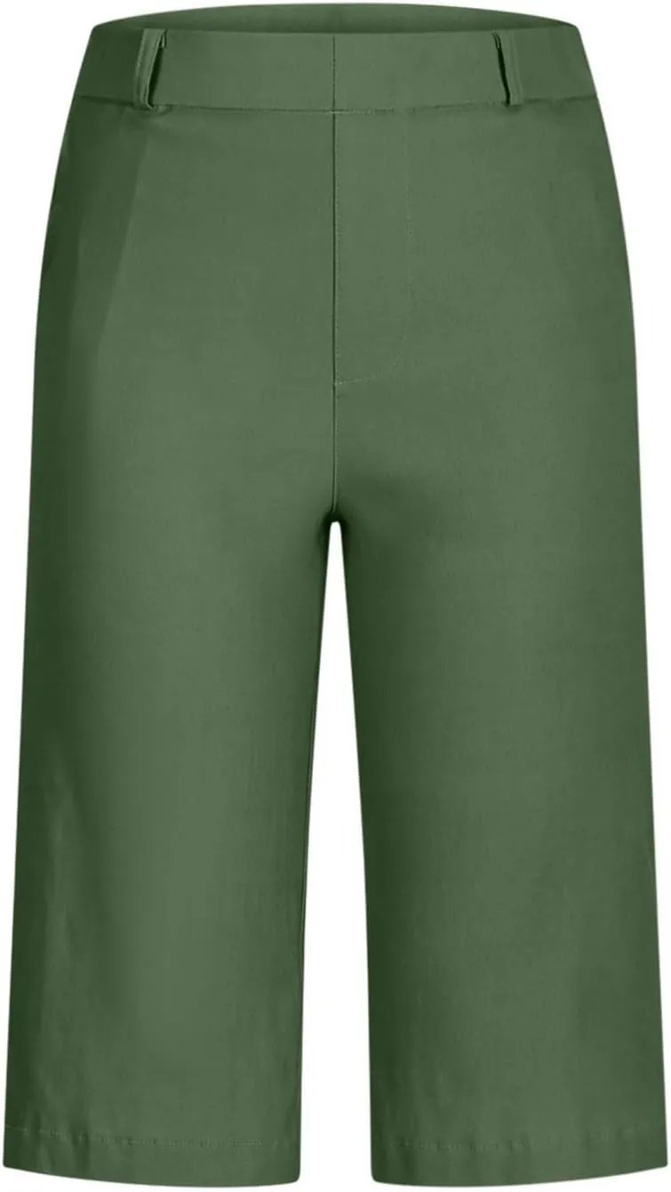 Chino Shorts for Women Dressy Casual 2025 Summer High Waisted Bermuda Shorts Straight Leg Hiking Vacation Outfits