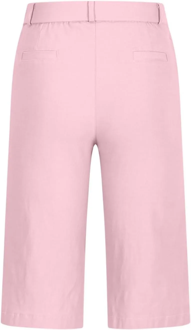 Chino Shorts for Women Dressy Casual 2025 Summer High Waisted Bermuda Shorts Straight Leg Hiking Vacation Outfits