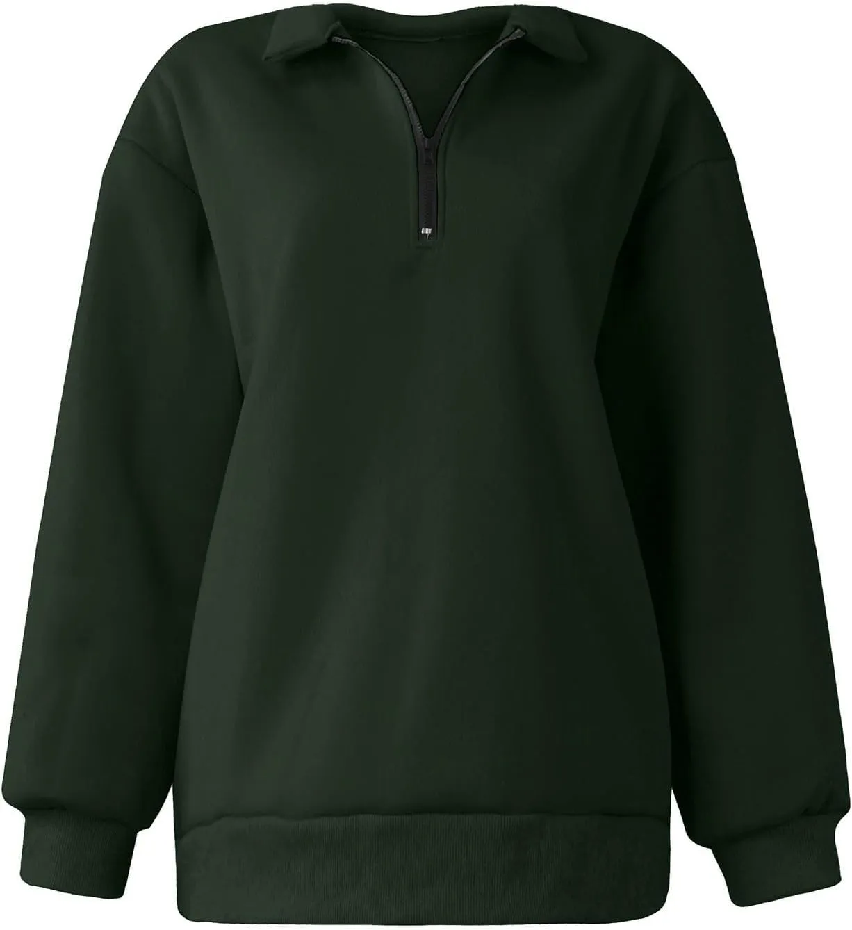 COTECRAM Women Oversized Sweatshirts Hoodies Half Quarter Zip Pullover Long Sleeve Sweaters Teen Girls Fall Y2k Clothes