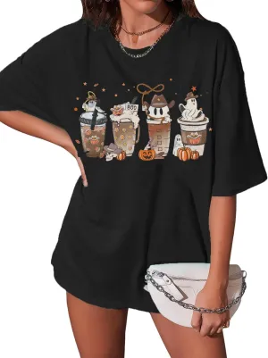 Country T-Shirt Women Oversized Not My First Rodeo Vintage Graphic Tee Cowboy Women Casual Short Sleeve Tops