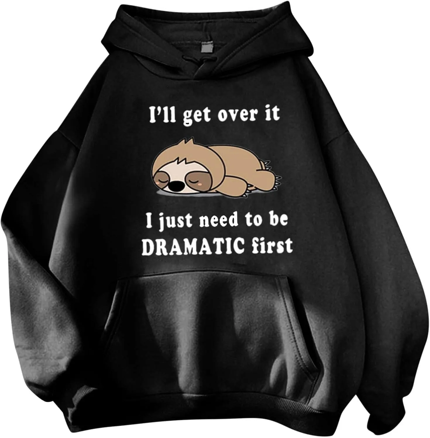 Cute Hoodies for Teen Girls Kawaii Panda Print Hoodies Pullover Tops Long Sleeve Hooded Sweatshirts for Teen Girls