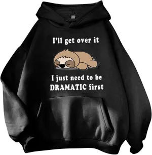 Cute Hoodies for Teen Girls Kawaii Panda Print Hoodies Pullover Tops Long Sleeve Hooded Sweatshirts for Teen Girls