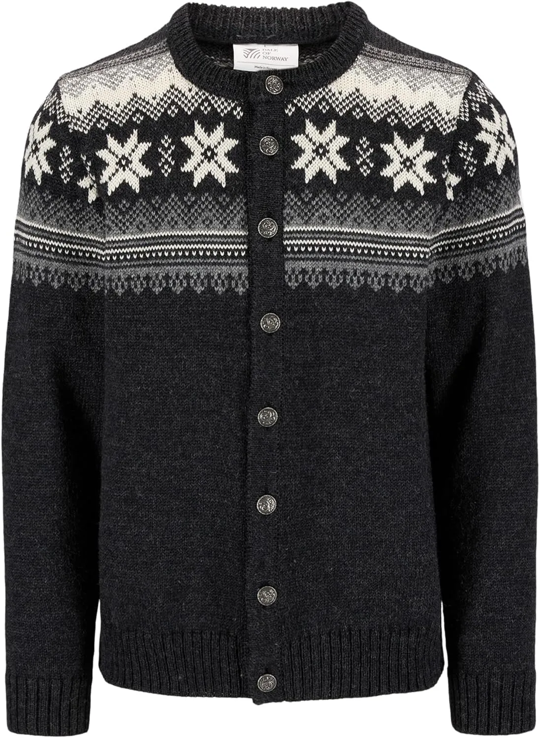 Dale of Norway Veafjord Masculine Cardigan - Men Cardigan Sweater - Regular-Fit