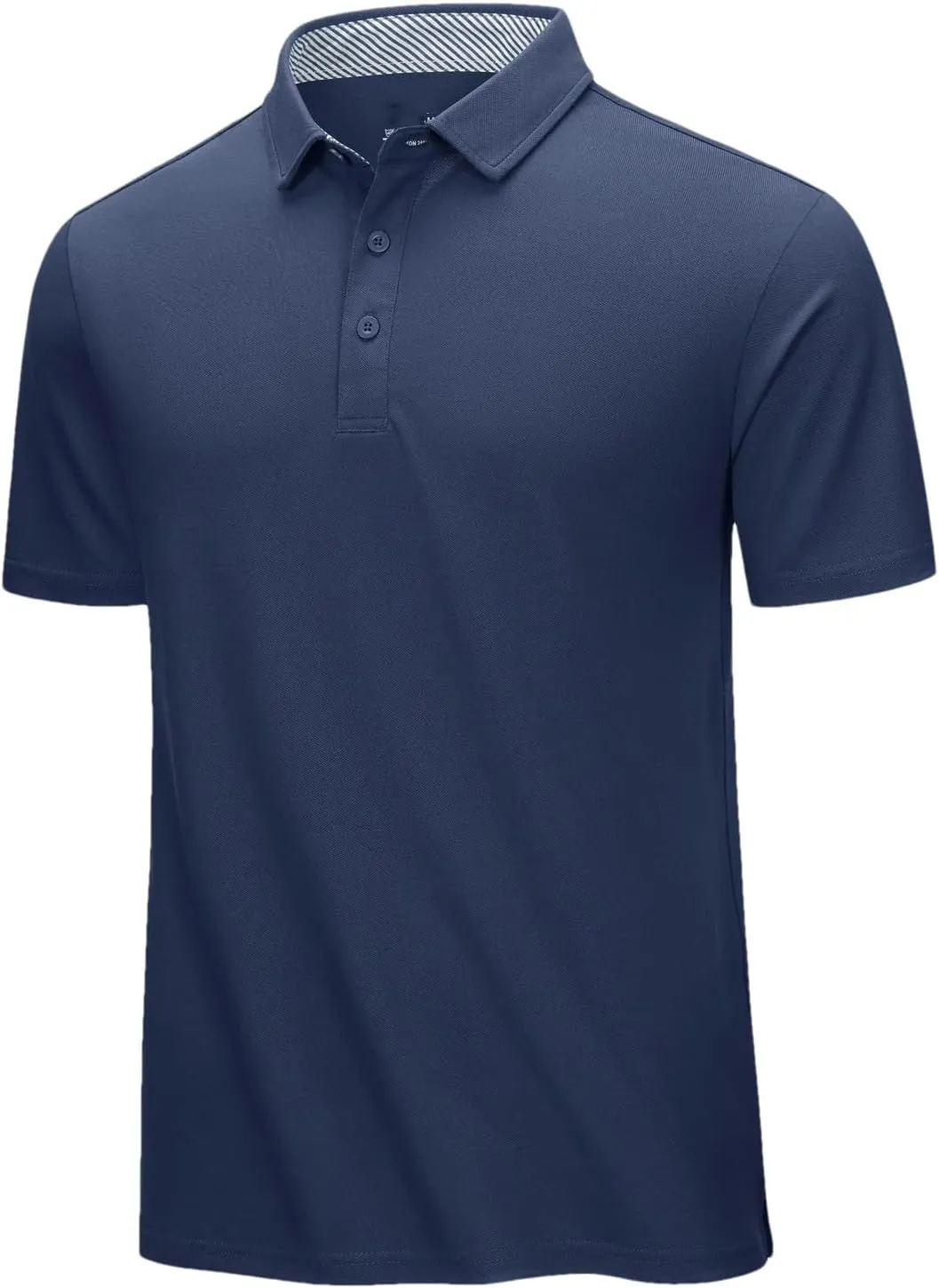 Dcvmvmn Mens Summer Cotton Blend Golf Polos Shirts Work T-Shirts Quick Dry Casual Short Sleeve Tops Tee