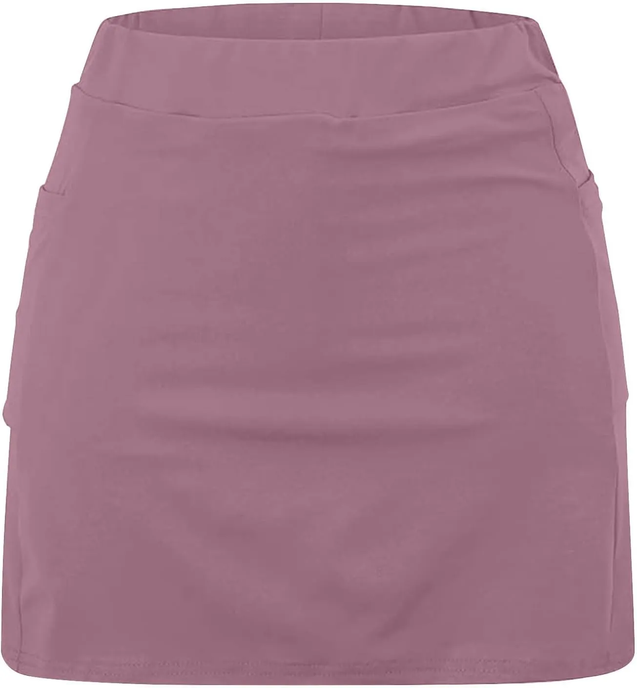 DDAPJ pyju Womens Summer Tennis Skirts with Shorts Underneath High Waisted Golf Inner Shorts Running Sports Pickleball Skorts