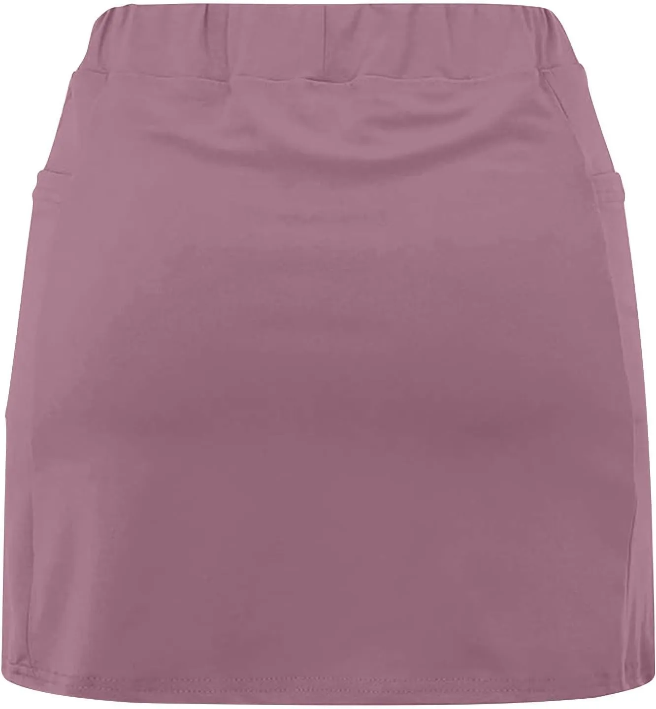 DDAPJ pyju Womens Summer Tennis Skirts with Shorts Underneath High Waisted Golf Inner Shorts Running Sports Pickleball Skorts