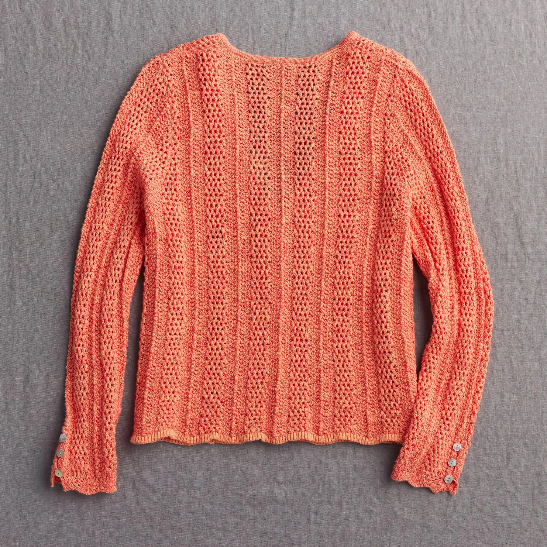 Della Ruffle Cardigan, Petite