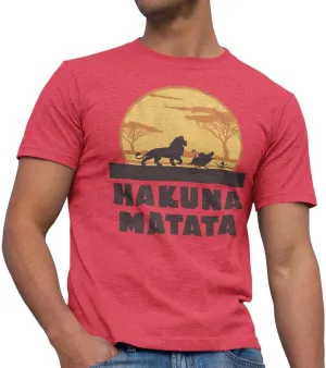 Disney Lion King Hakuna Matata T-Shirt for Adults