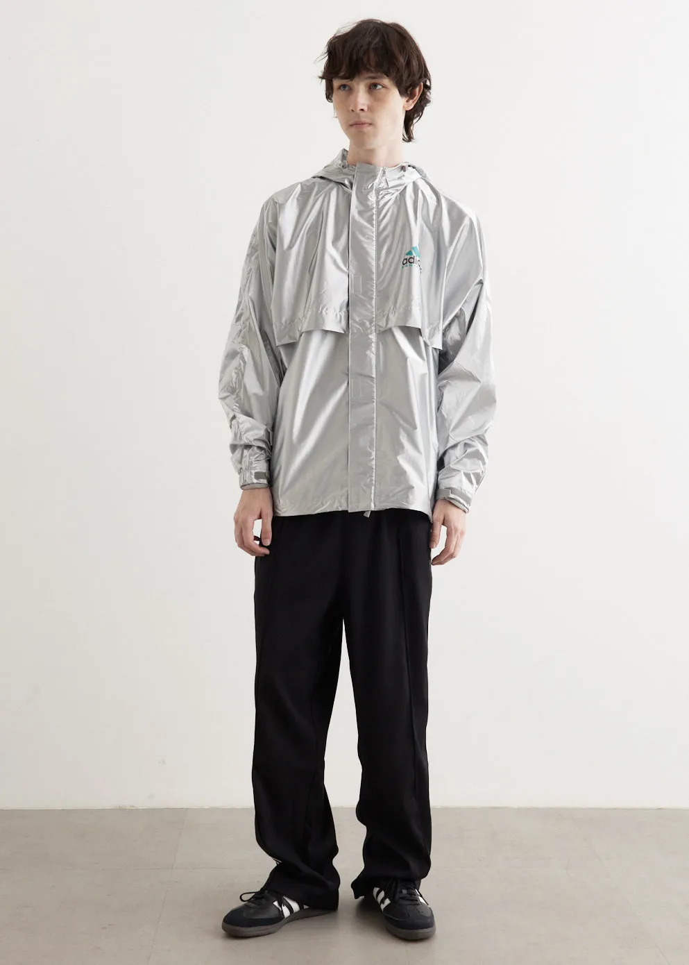 Equipment Metallic Windbreaker