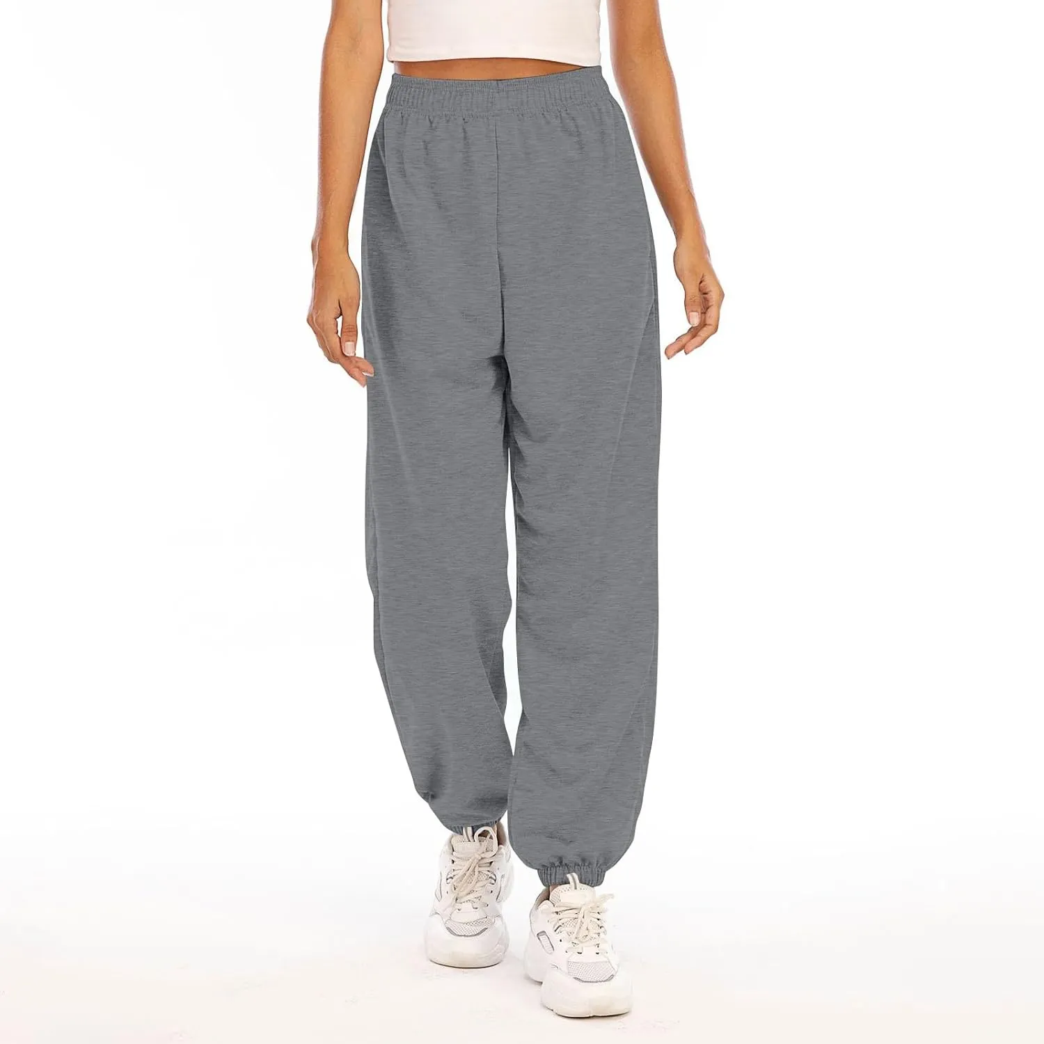 Fleece Jogger Sets for Women 2 Piece Oversized Hoodie Sweatshirt Fuzzy Sweatpants Lounge Set Winter Outfit w/Pockets