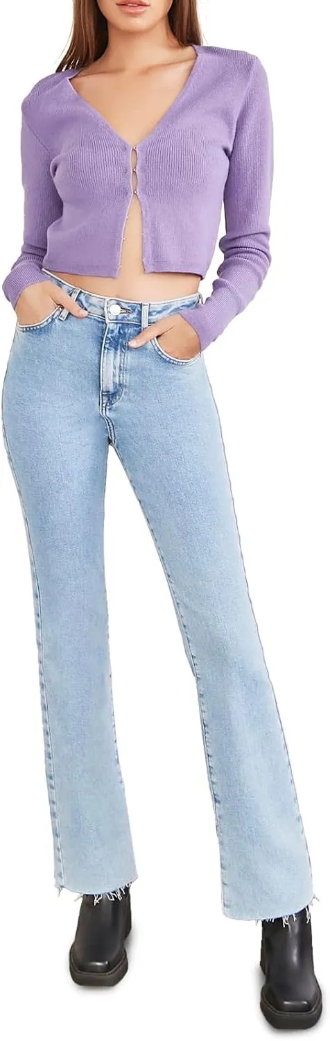 Forever 21 Women's Hook-and-Eye Cardigan Sweater
