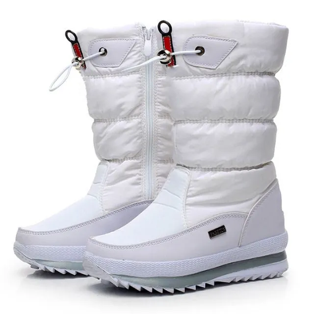 FREE SHIPPINGWomen's premium waterproof, non-slip faux fur snow boots