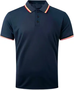 generic Polos T Shirts for Men Performance Short Sleeve Classic Golf Tshirt Collared Moisture Wicking Tee Stylish Patchwork