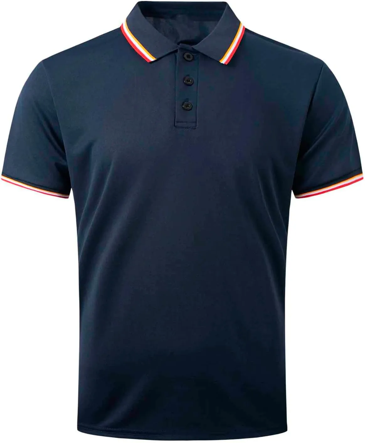 generic Polos T Shirts for Men Performance Short Sleeve Classic Golf Tshirt Collared Moisture Wicking Tee Stylish Patchwork