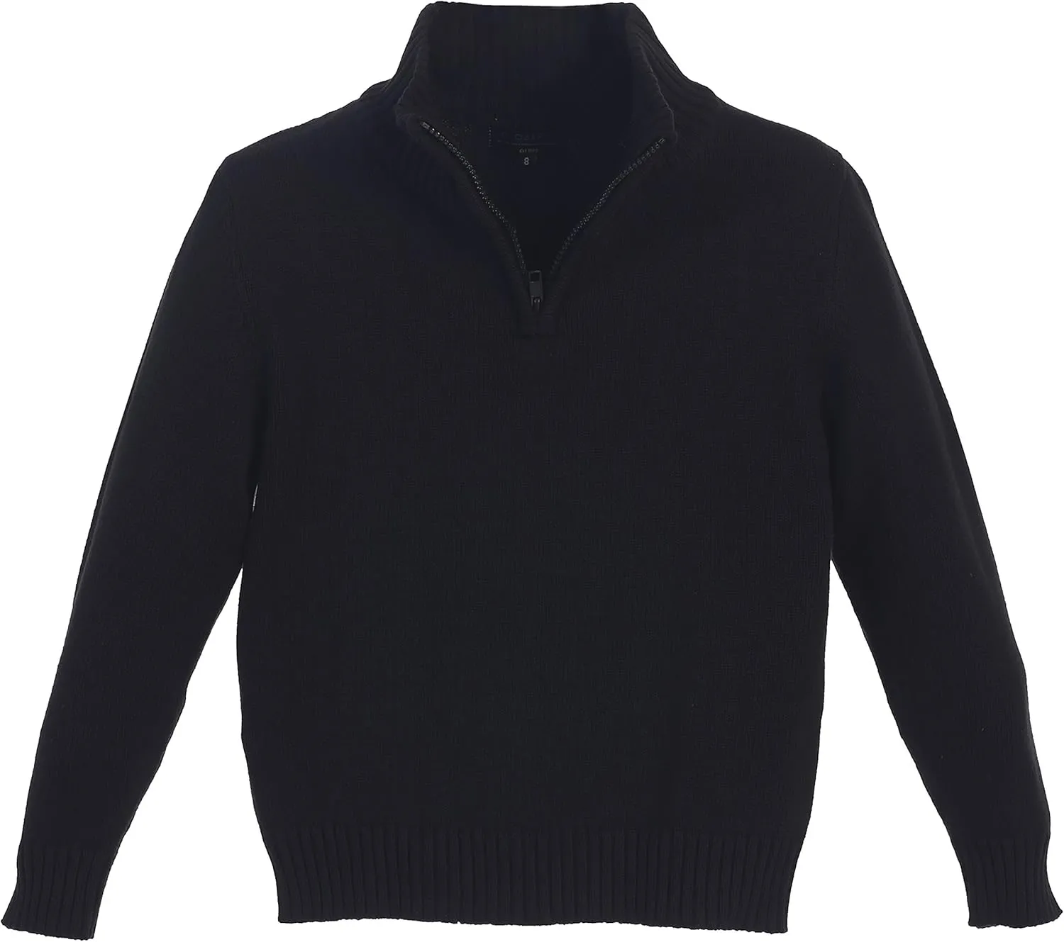 Gioberti Boy's Knitted Half Zip 100% Cotton Sweater