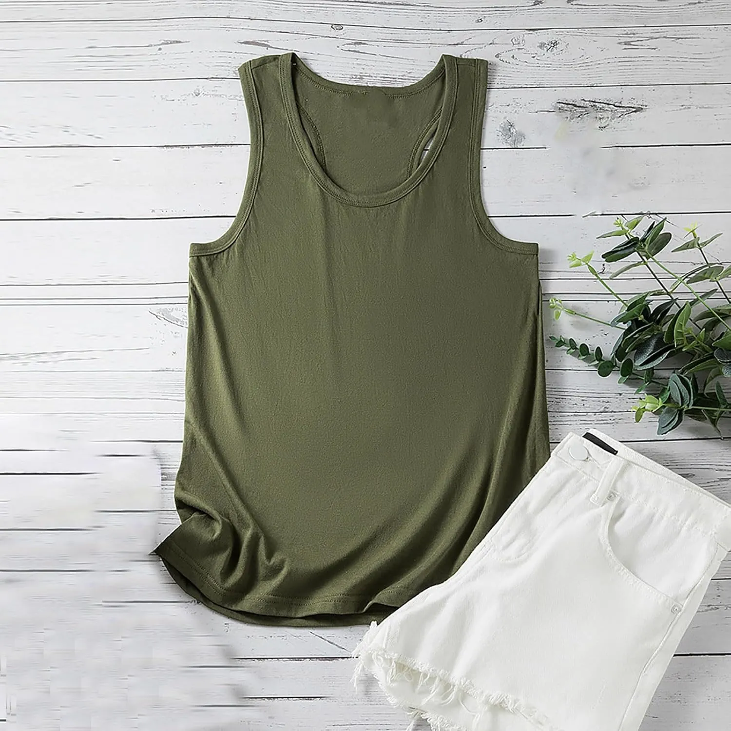 HGps8w Racerback Tank Tops for Women Back Butterfly Printed Loose Fit Sleeveless Summer Chic Yoga Workout Camisole Shirts