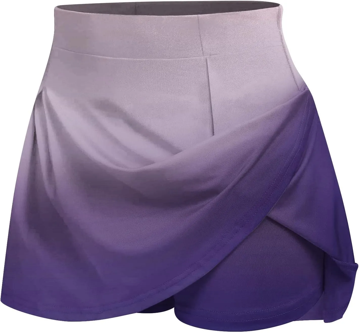 hlysgo Tennis Skorts for Women Golf Mini Skirts Athletic High Waisted Activewear Shorts 2024 Summer Workout Running Shorts