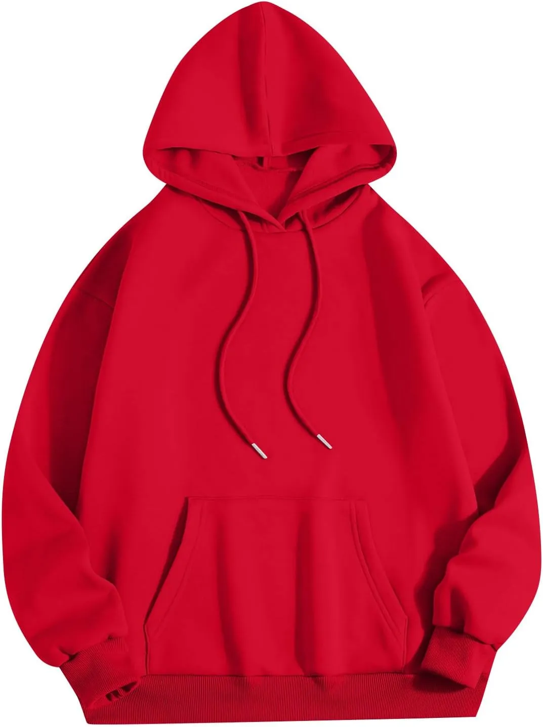 Hoodies for Women Plus Size Casual Long Sleeve Sweatshirts Drawstring Tops Loose Print Pullovers with Pocket
