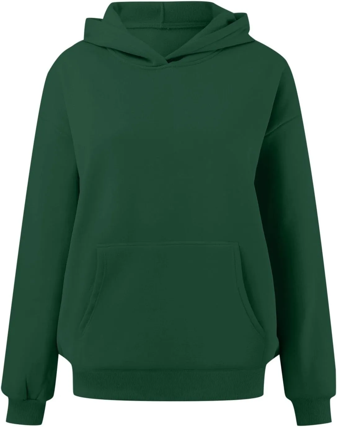 Hoodies for Women Trendy Oversized Sweatshirts Casual Fleece Long Sleeve Pullover Fall Outfits 2024 with Pocket