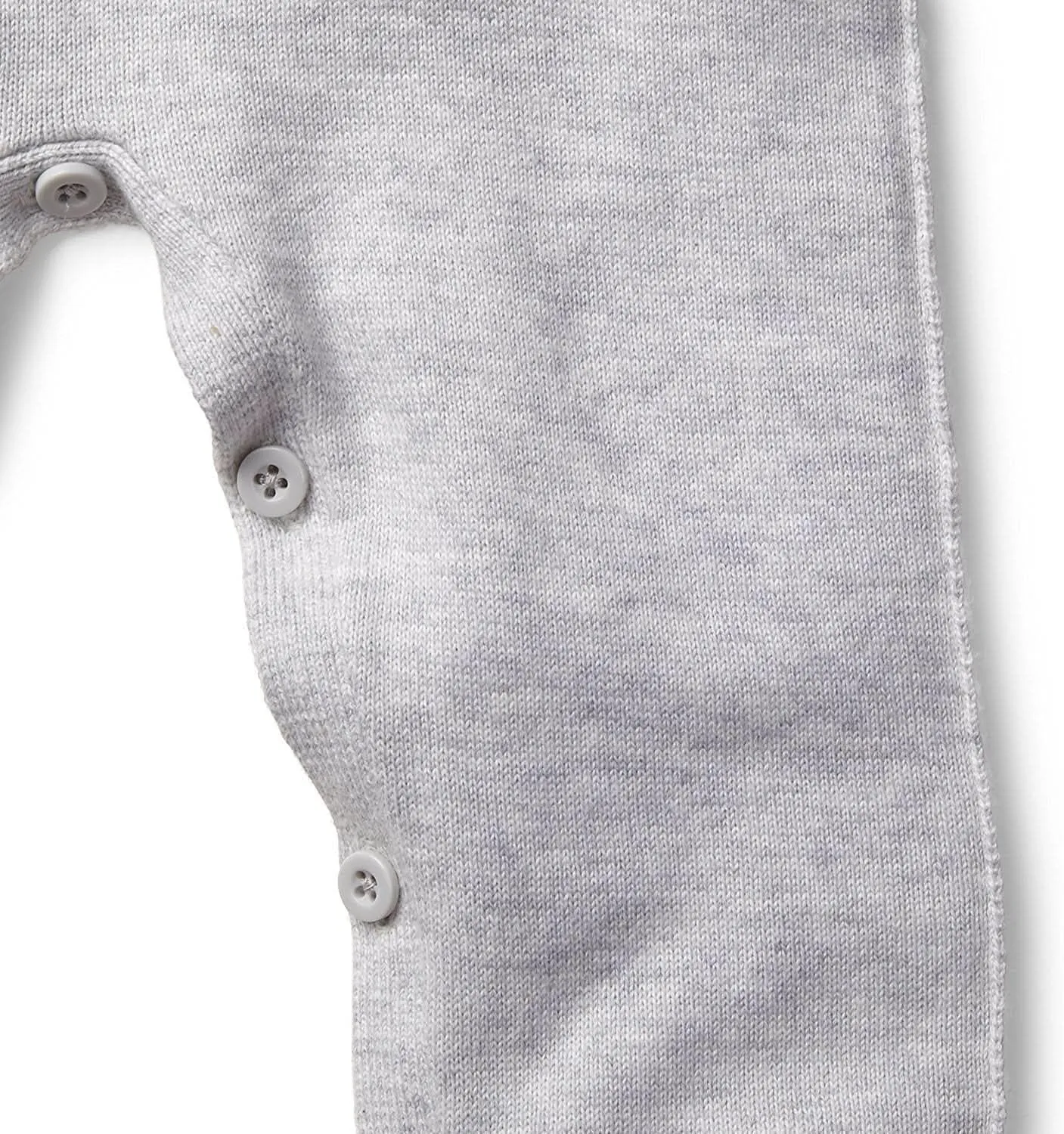 Hope & Henry Layette Baby Cable Knit Sweater Romper