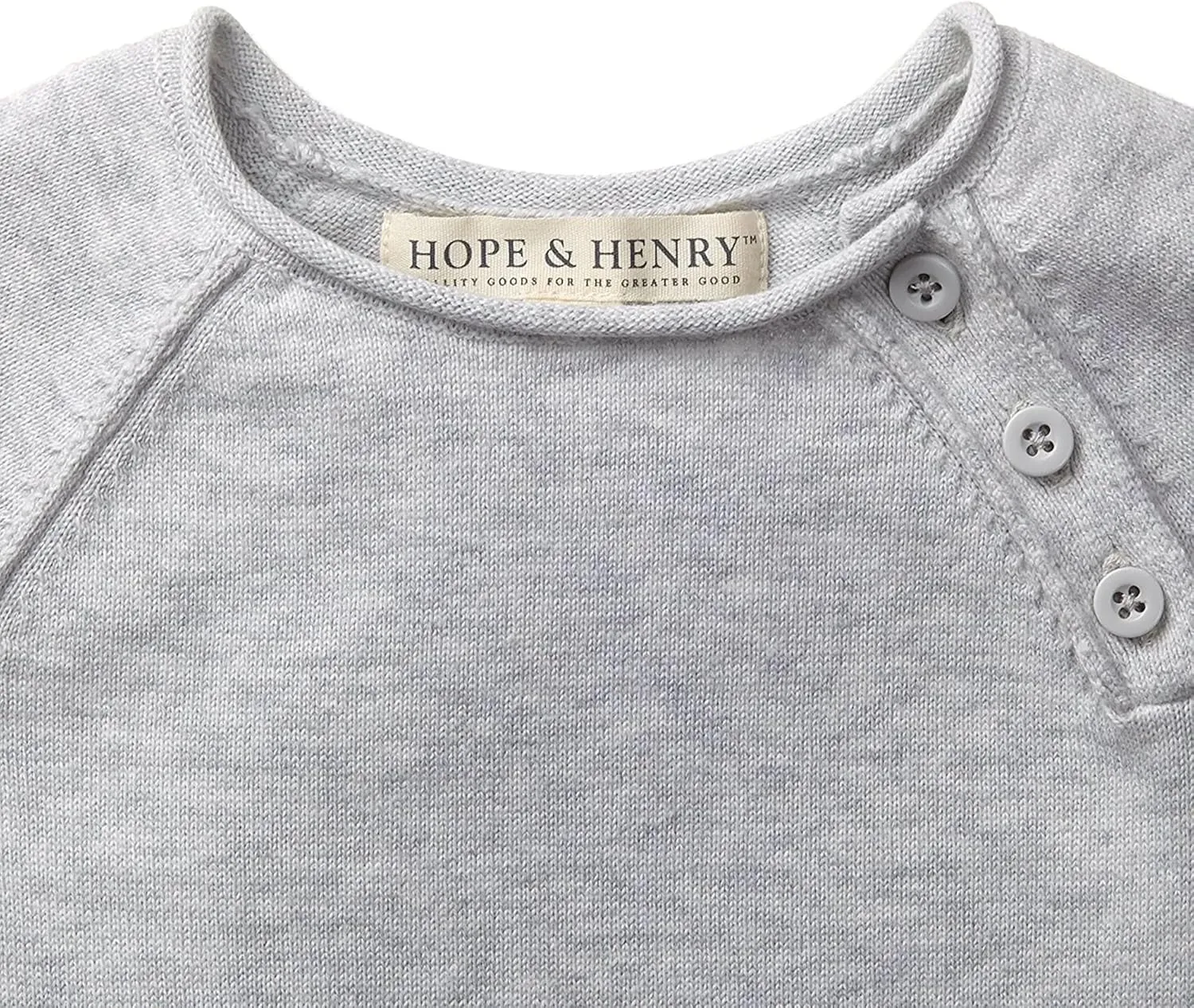 Hope & Henry Layette Baby Cable Knit Sweater Romper