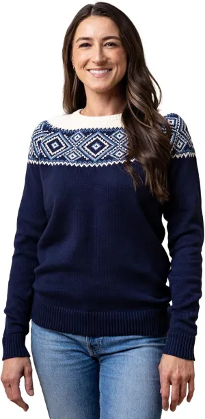 Hope & Henry Women's Classic Long Sleeve Pullover Sweater
