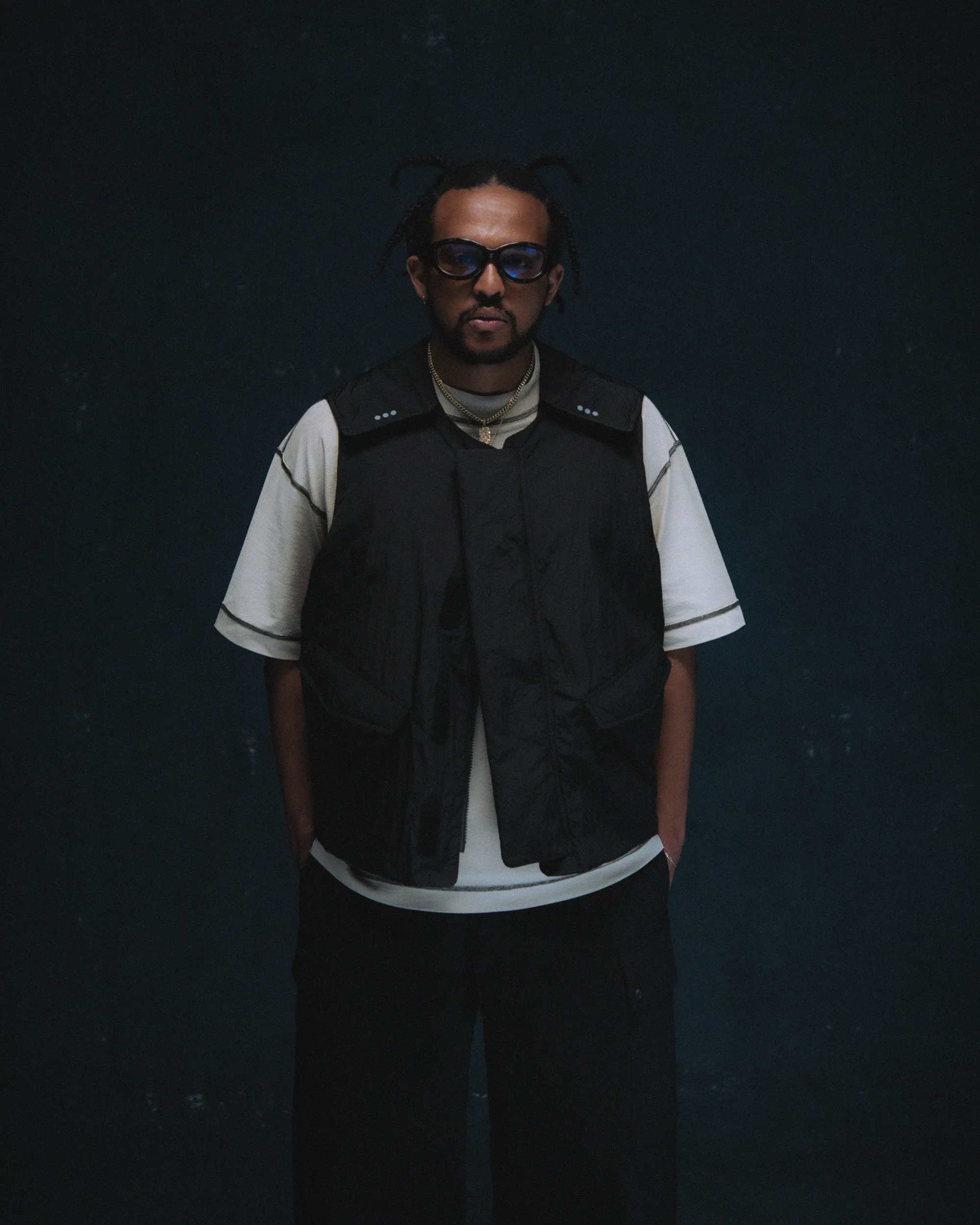 HSDT Padded Vest - Black