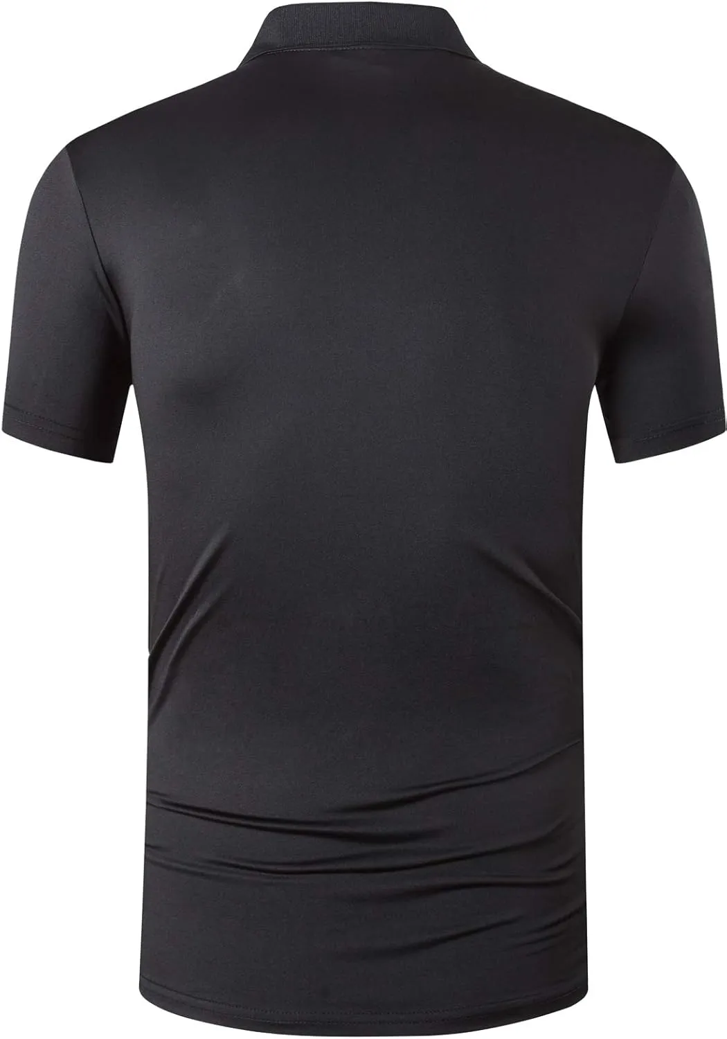 jeansian Men's 3 Packs Ourdoor Sport Quick Dry Polo T-Shirt Tee Tshirt Golf Tennis Bowling Fit LSL195