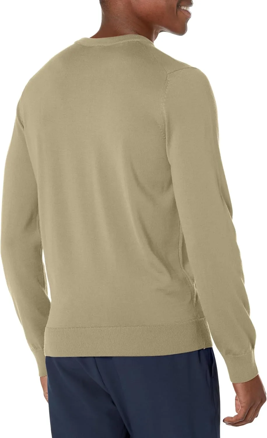 Lacoste Men's Crew Neck Merino Wool Sweater