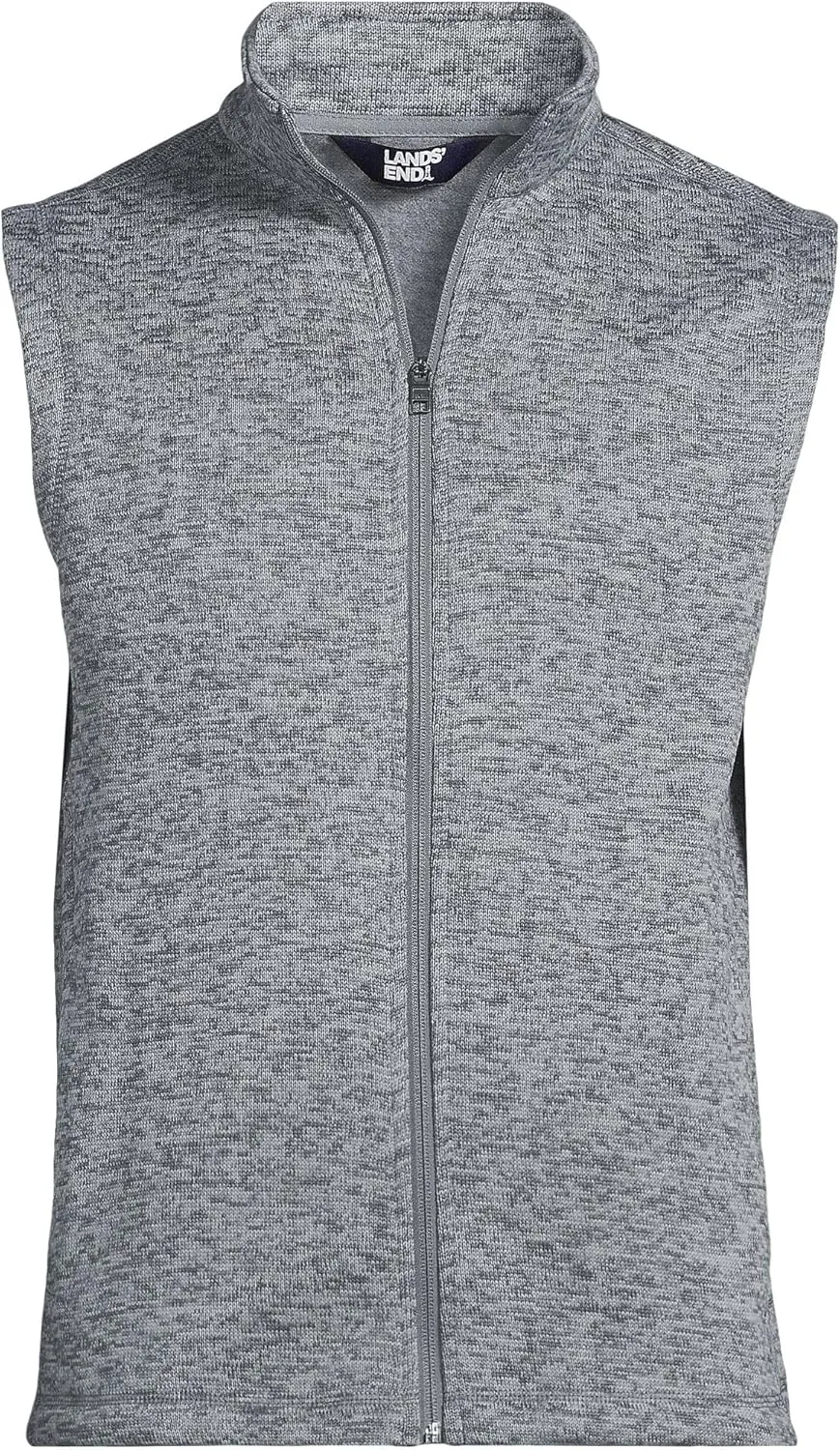 Lands' End School Uniform Men's Sweater Fleece Vest