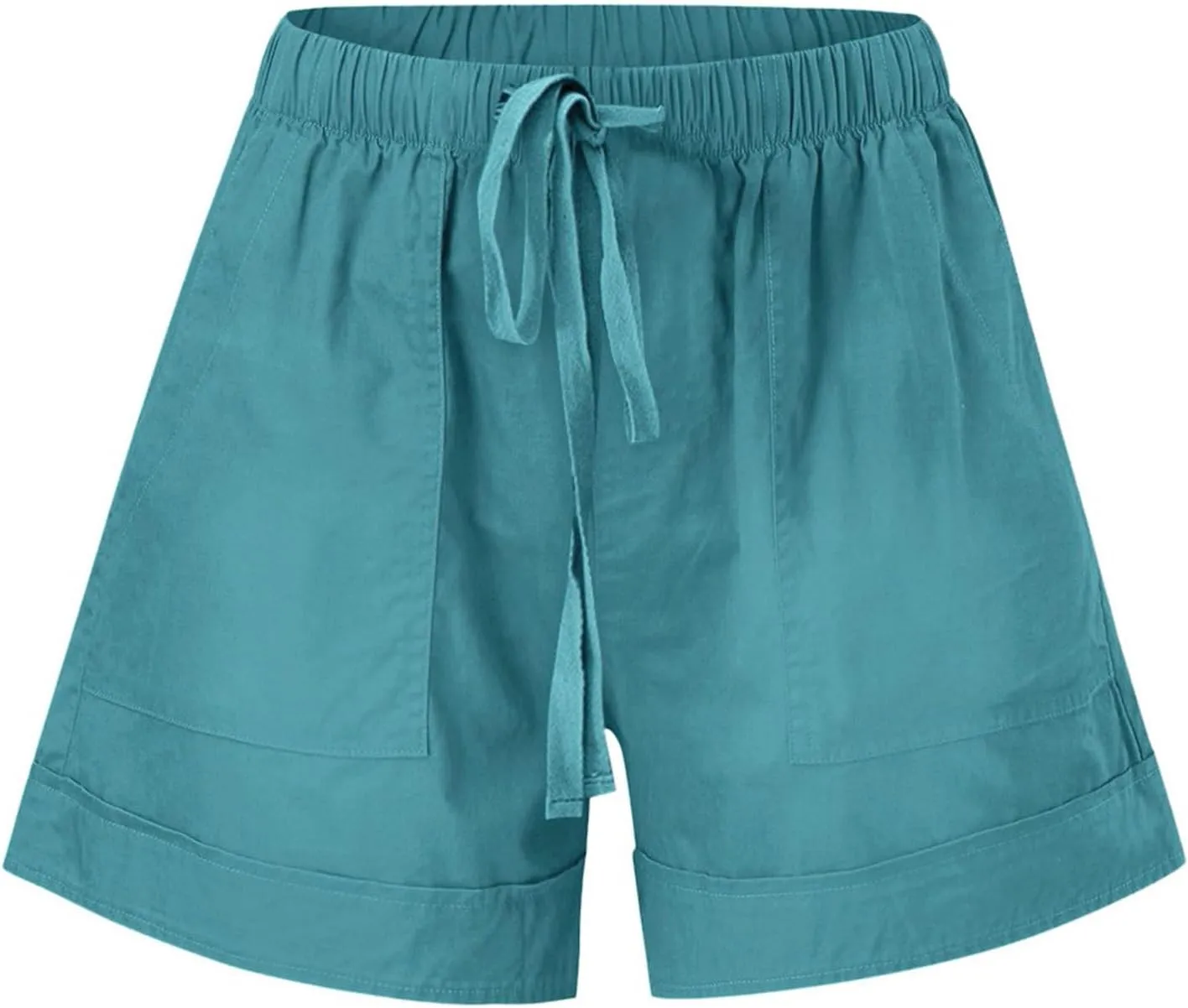 LCMTWX Swim Shorts Sports High-Waist Women's Casual Shorts Loose Pants Casual Fashion Pants Swim Shorts Gym Shorts Stretchy