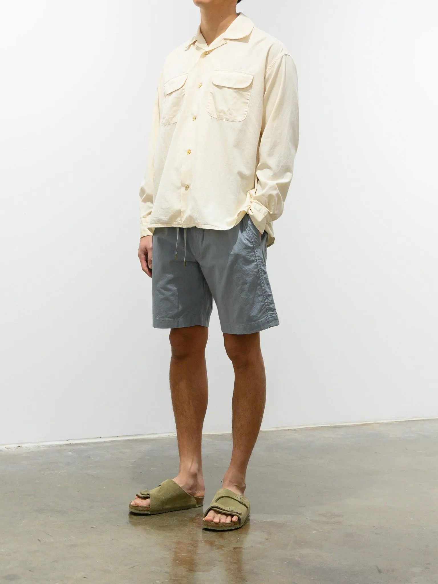 Line Easy Shorts - Blue Gray