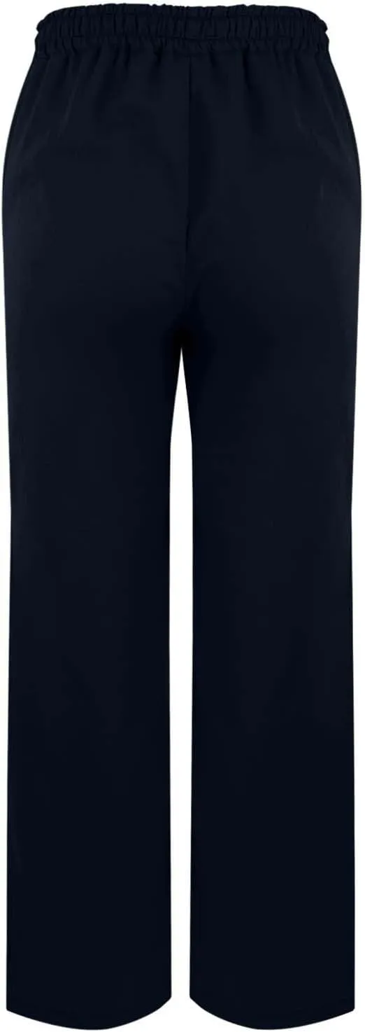 Linen Pants for Women 2025 Summer Elastic High Waist Split Hem Pants Casual Loose Fit Drawstring Trousers with Pocket