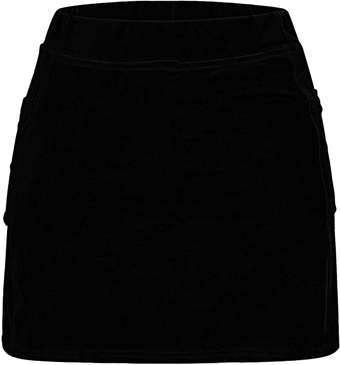 Litetao Tennis Skirts with Shorts Underneath for Women High Waisted Shorts Skirts Comfy Solid Summer Athletic Yoga Culottes