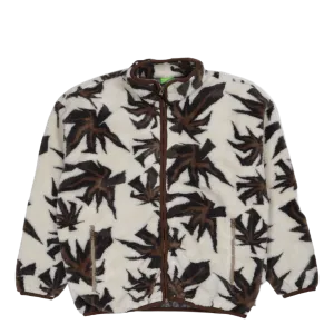 Lowell Jacquard Sherpa Zip Natural